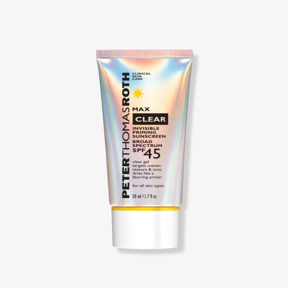 Peter Thomas Roth Max Clear Invisible Priming Sunscreen Broad Spectrum SPF 45